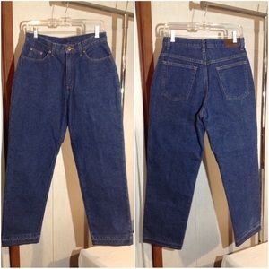 Women's Size 8P LL Bean Double L Relaxed Fit Jeans